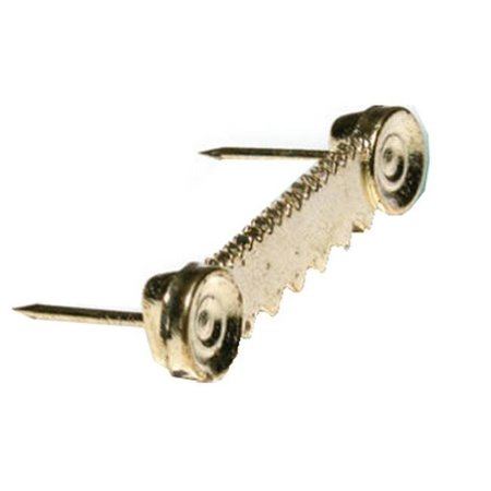 HILLMAN Hillman Fasteners 121135 2 Pack; Large Brass Push In Picture Self Leveler 597591